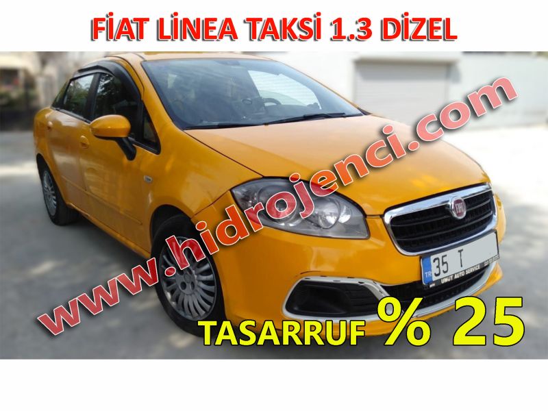 fiat linea ticari taksi hidrojen yakıt tasarrufu % 25
