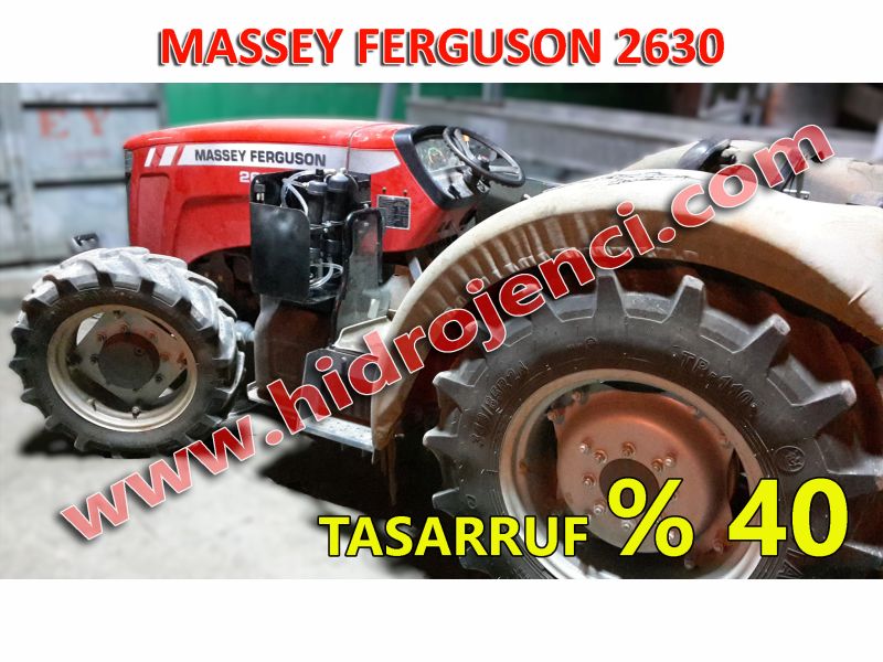 massey ferguson 2630 hidrojen yakıt tasarruf