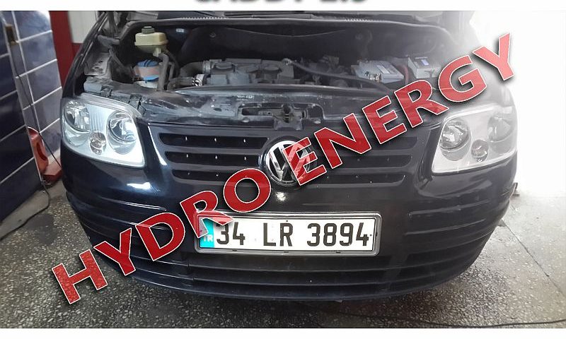 vw caddy 1.6 dizel hidrojen yakıt tas
