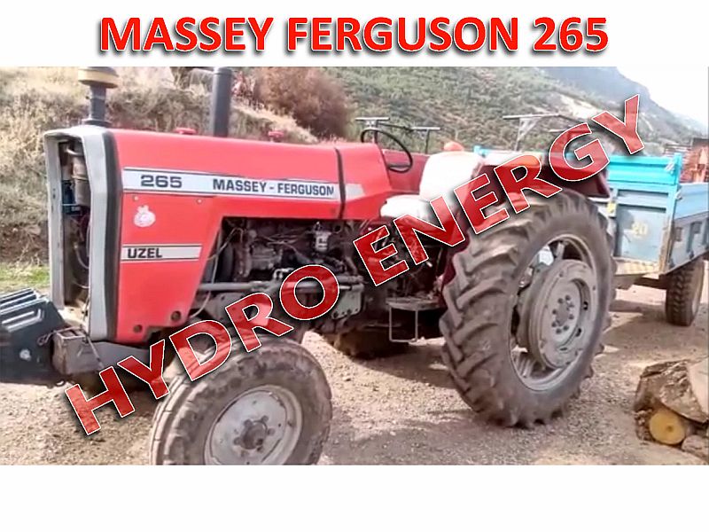 massey ferguson 265 traktör montaj hidrojen yakıt tasarruf cihazı kçk