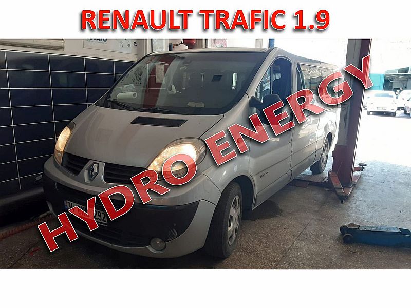 Reanult trafic hidrojen yakıt tasarruf ve performans sistem montajı kçk