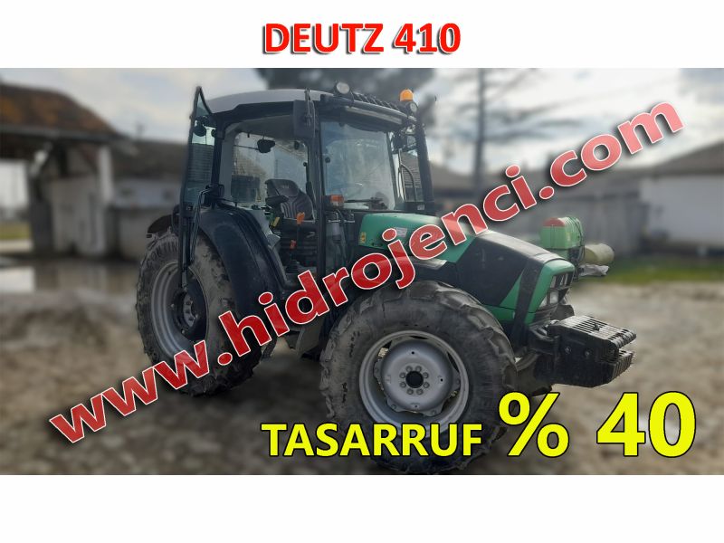 Deutz 410 traktör hidrojen yakıt tasarruf cihazı montajı