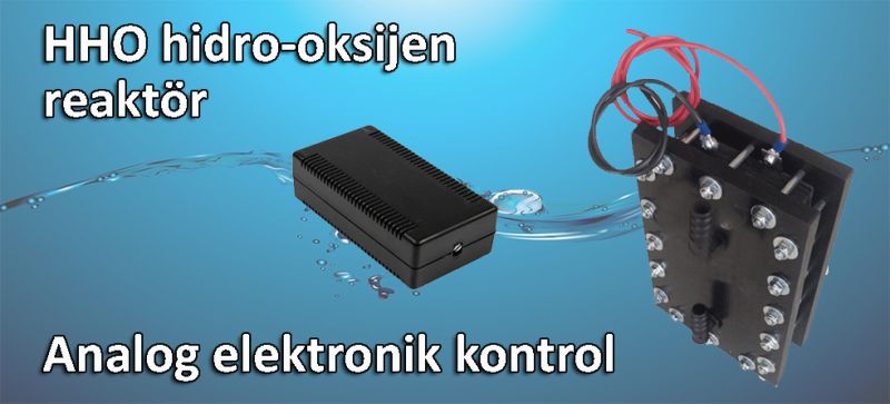 6 plk hho idrojen jeneratörü analog elektronik kontrol
