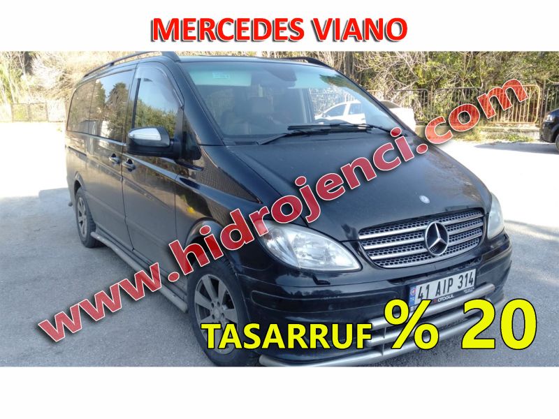 Mercedes viano hidrojen yakıt tasarruf cihazı montajı