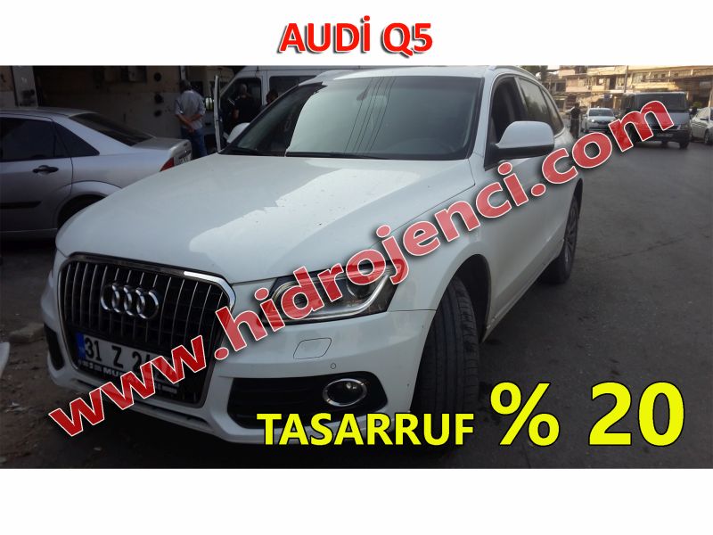 audi Q5 2.0 tdi dizel hidrojen yakıt tasarruf cihazı