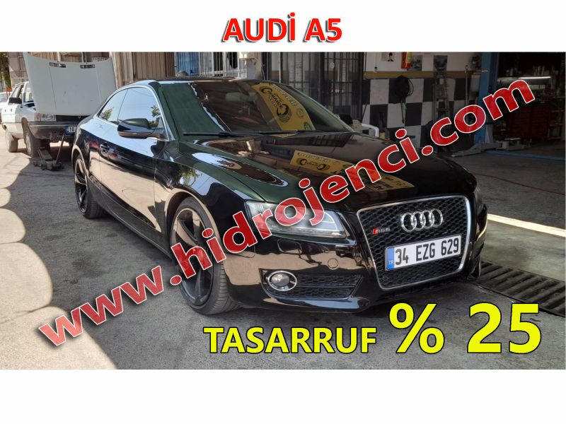 montaj hidrojen yakıt tasarruf cihazı AUDİ A5-3